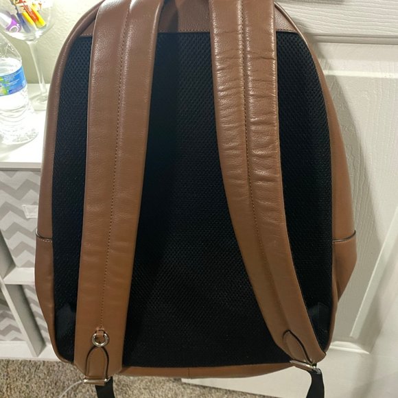 Coach Large Leather Backpack - Picture 3 of 5
